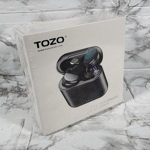 TOZO T6 EARBUDS, **FACTORY SEALED** Wireless /Wireless Charging with Case